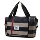 thumbnail image 5 of Bolsa de lona a cuadros, ligera, plegable, deportiva, para gimnasio, para nadar, senderismo (negro) JShteea Para Estrenar, 5 of 9