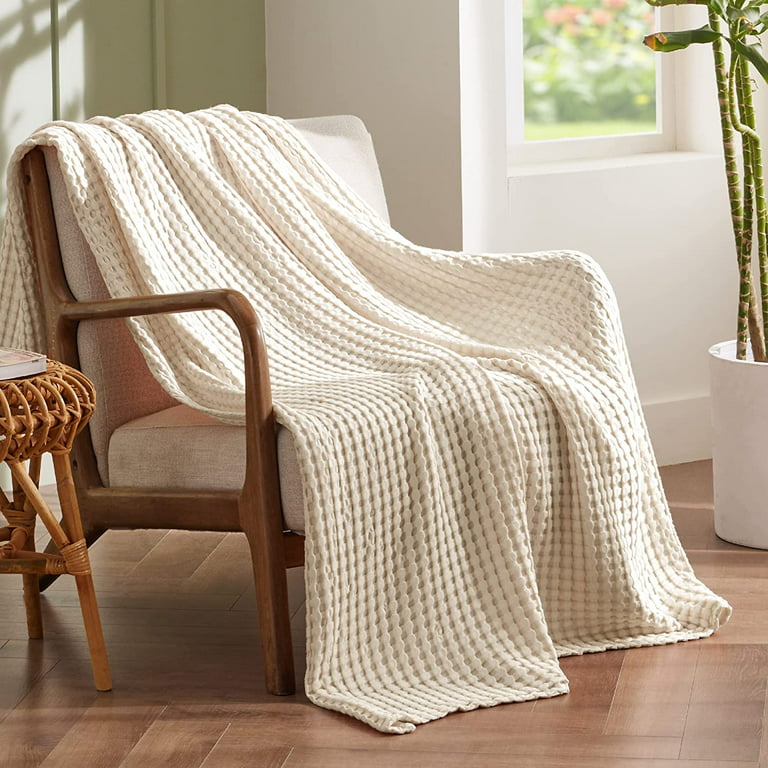 Viscose from Bamboo Waffle Blanket - Twin XL - Mint Green