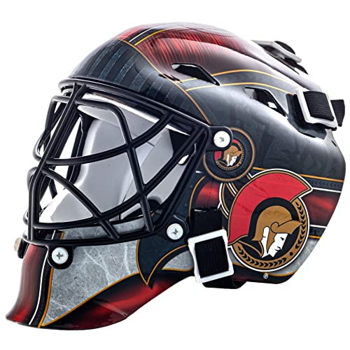 Máscara de portero de minihockey Franklin Sports Ottawa Senators Wing