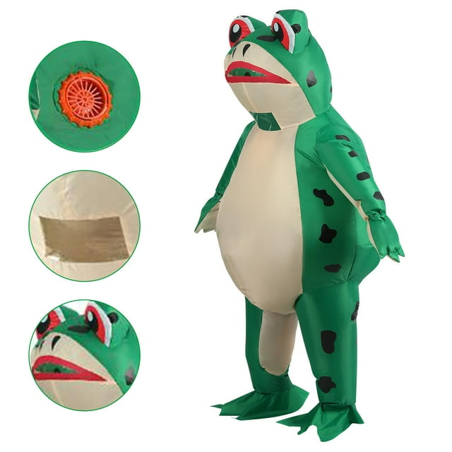 Disfraz Inflable Salvador rana Anime Cosplay Halloween L Unisex