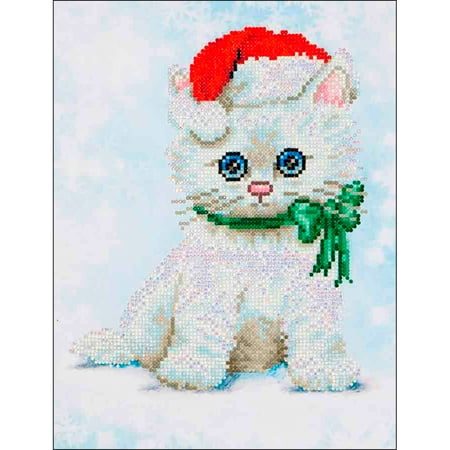 UPC: 4897073240732 | Diamond Dotz Diamond Embroidery Facet Art Kit 12.75 X15.75 -Chrissy Kitty