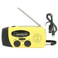 thumbnail image 2 of Radio de emergencia, radio solar con manivela Radio solar con manivela Radio solar para exteriores Eficiencia óptima, 2 of 12
