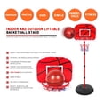 thumbnail image 3 of Indoor Folding Portable Suspension Punch MINI Plastic Basketball Frame, 3 of 5