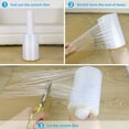 thumbnail image 4 of YAOMOBB Easy To Use Plastic Wrap With Handle Easy to Use Heavy Duty Handle Stretch Film for Moving and Packing Ideal for Wrapping, 4 of 5