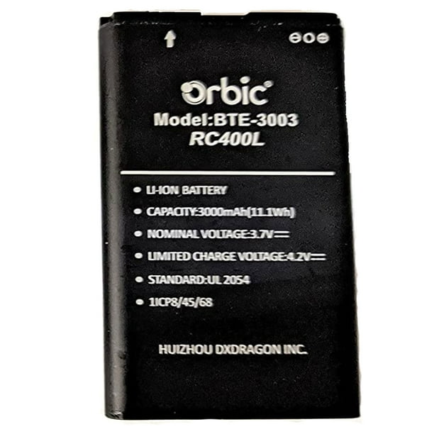 Orbic Speed BTE3003 Replacement Battery for Verizon RC400L Mobile