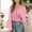 Pink, variant on YOUYEDIAN Girls Vintage Court Shirts Off The Shoulder Flare Sleeve Crop Tops Tween Costume Elegant Tunic Blouse White