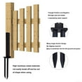 thumbnail image 3 of Kit de Réparation de Piquets d'Ancrage de Poteau de Clôture en Bois en Acier Robuste, 3 of 8