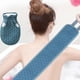 thumbnail image 4 of Bearachild Toalla exfoliante de ducha elegante y duradera para fregar el cuerpo, toalla de baño impermeable, ducha Juegos de accesorios de baño café, 4 of 6