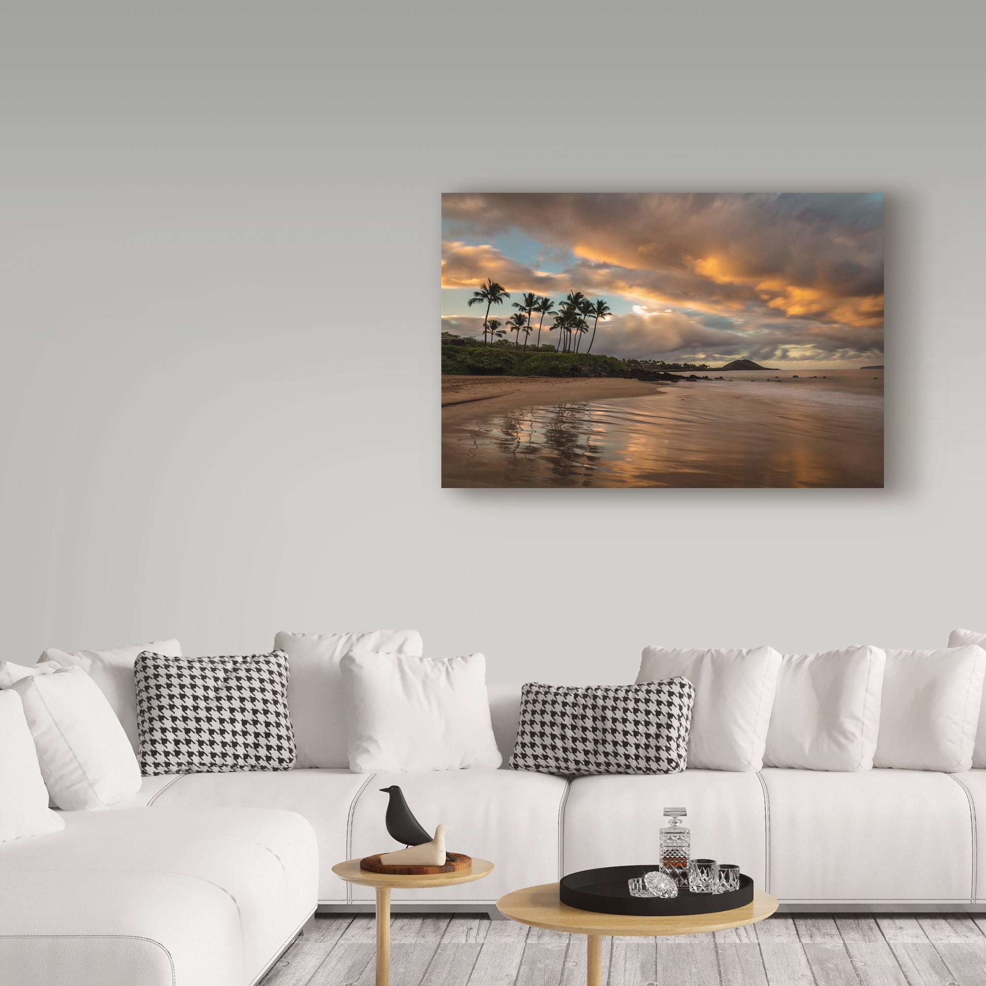 Trademark Fine Art 'Tropics Sunrise' Canvas Art by Pierre Leclerc