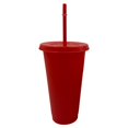 thumbnail image 2 of Cheers.US Reusable Cold Drink Cups,Plastic Kids Water Cup with Straw and Lid,Reusable Plastic Cups for Summer Party, 2 of 3