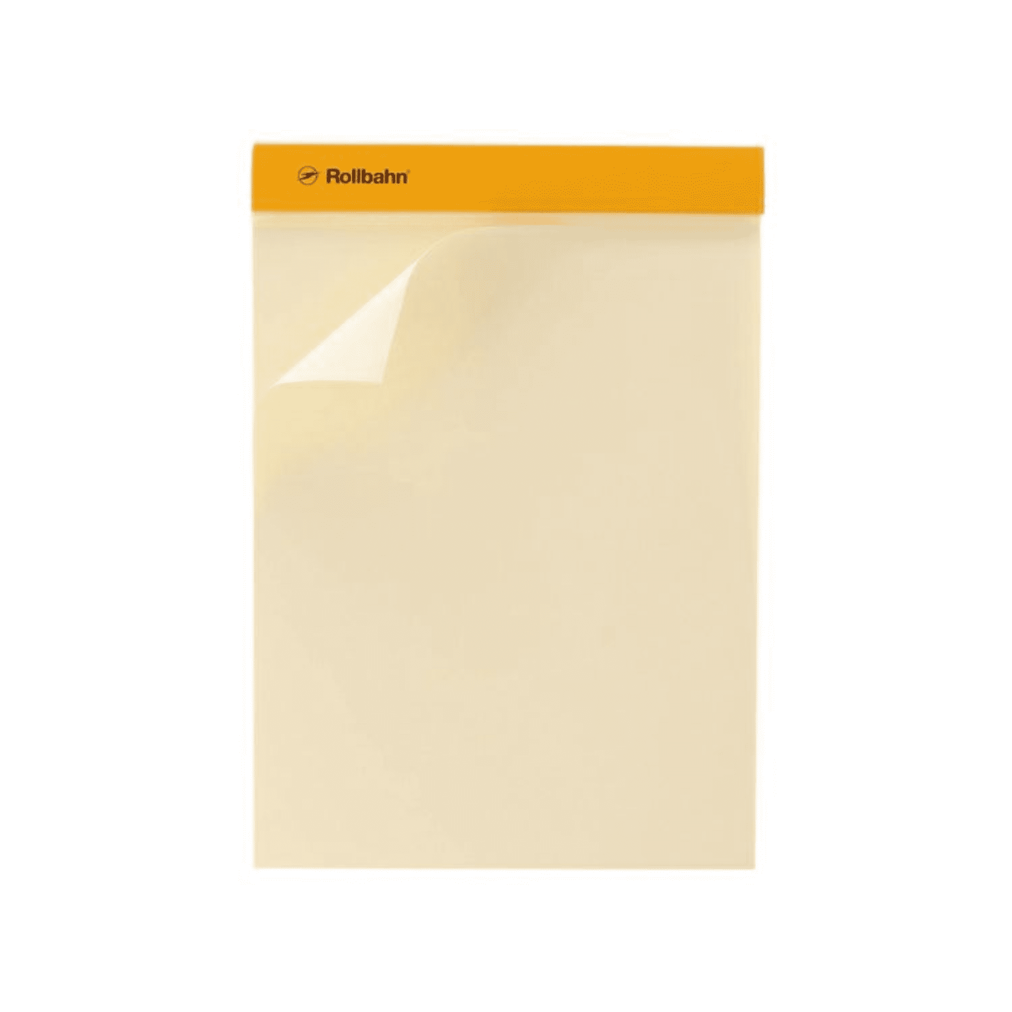 Delfonics Rollbahn Ruled Notepad: 8 in. x 0.319 yds. (Yellow)