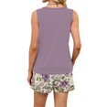 thumbnail image 5 of 2 Piece Short Sets for Women Tank and Shorts Set Casual Summer Outfit Shorts Outfit Plus Size Two Piece Short Set Comfy Summer Outfits for Women Matching Sets Lounge Sets for Women Summer, 5 of 5