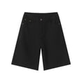 thumbnail image 4 of Ramiter Work Shorts for Men Men's Movement French Terry Short with Pockets Black,L, 4 of 4