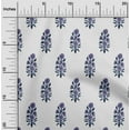 thumbnail image 2 of oneOone Cotton Poplin Twill White Fabric Asian Block Floral Sewing Craft Projects Fabric Prints By Yard 56 Inch Wide, 2 of 4