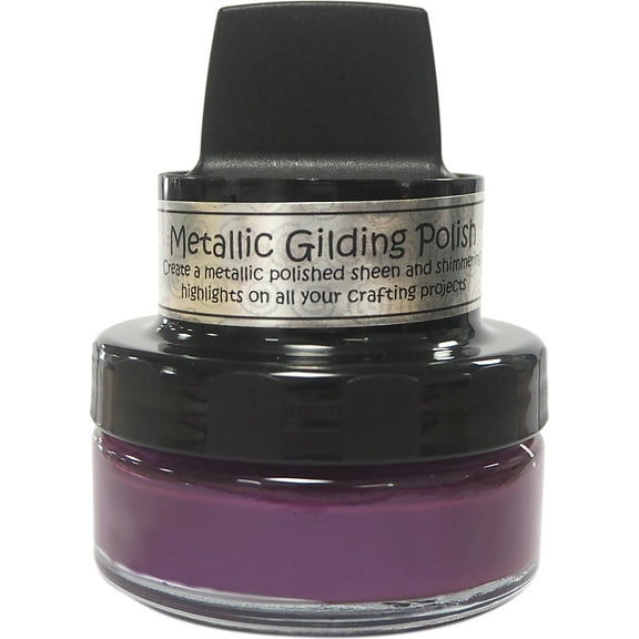 Cosmic Shimmer Metallic Gilding Polish-Dark Cherry