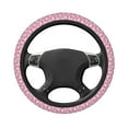 thumbnail image 2 of KLL Car Steering Wheel Cover, Universal 15 inch, Soft Elastic and Comfortable,Car Accessories Decorations-Cute Rabbit, 2 of 7