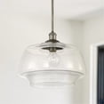 thumbnail image 6 of 1 Light Pendant-Aged Brass Finish Capital Lighting 342211Ad, 6 of 8