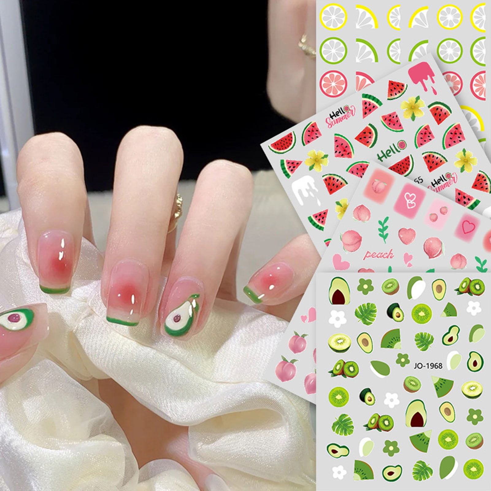 Fruit Manicure Sticker by Nail Alliance for iOS & Android