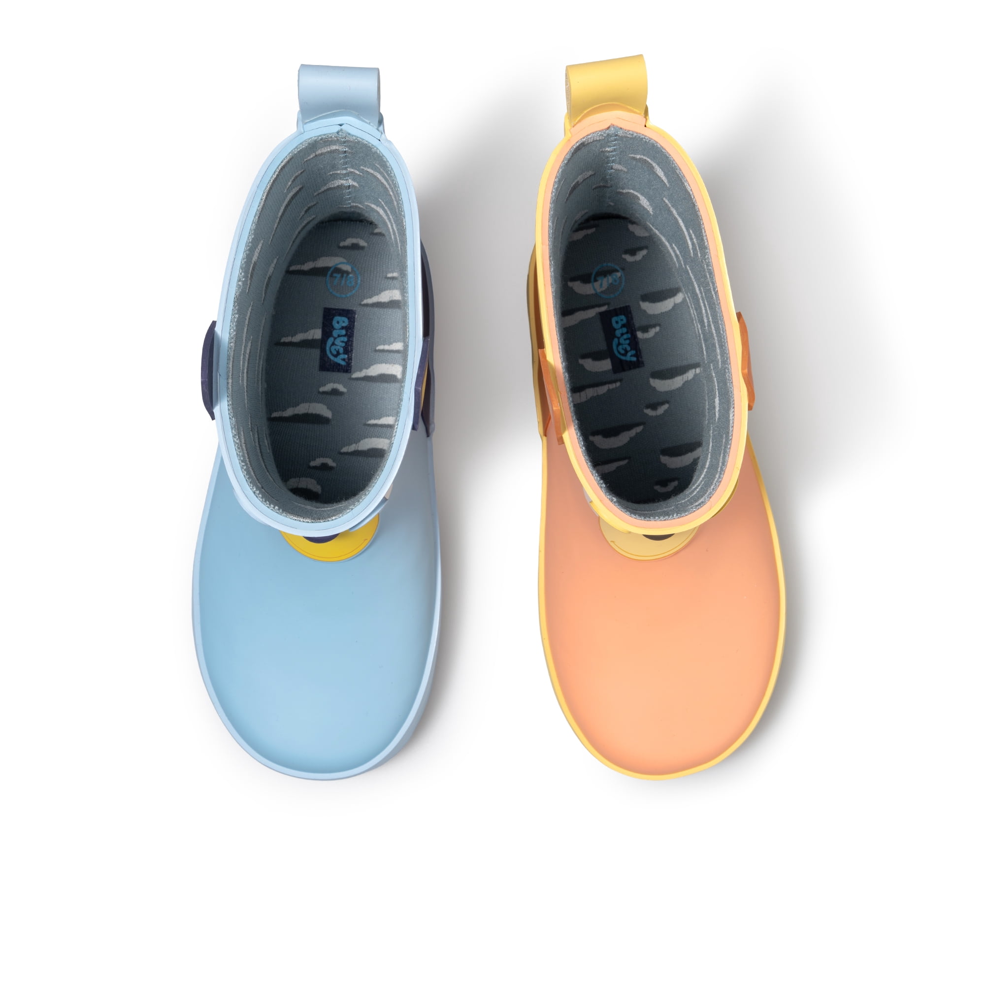 Bluey and Bingo Toddler 3D Rainboots