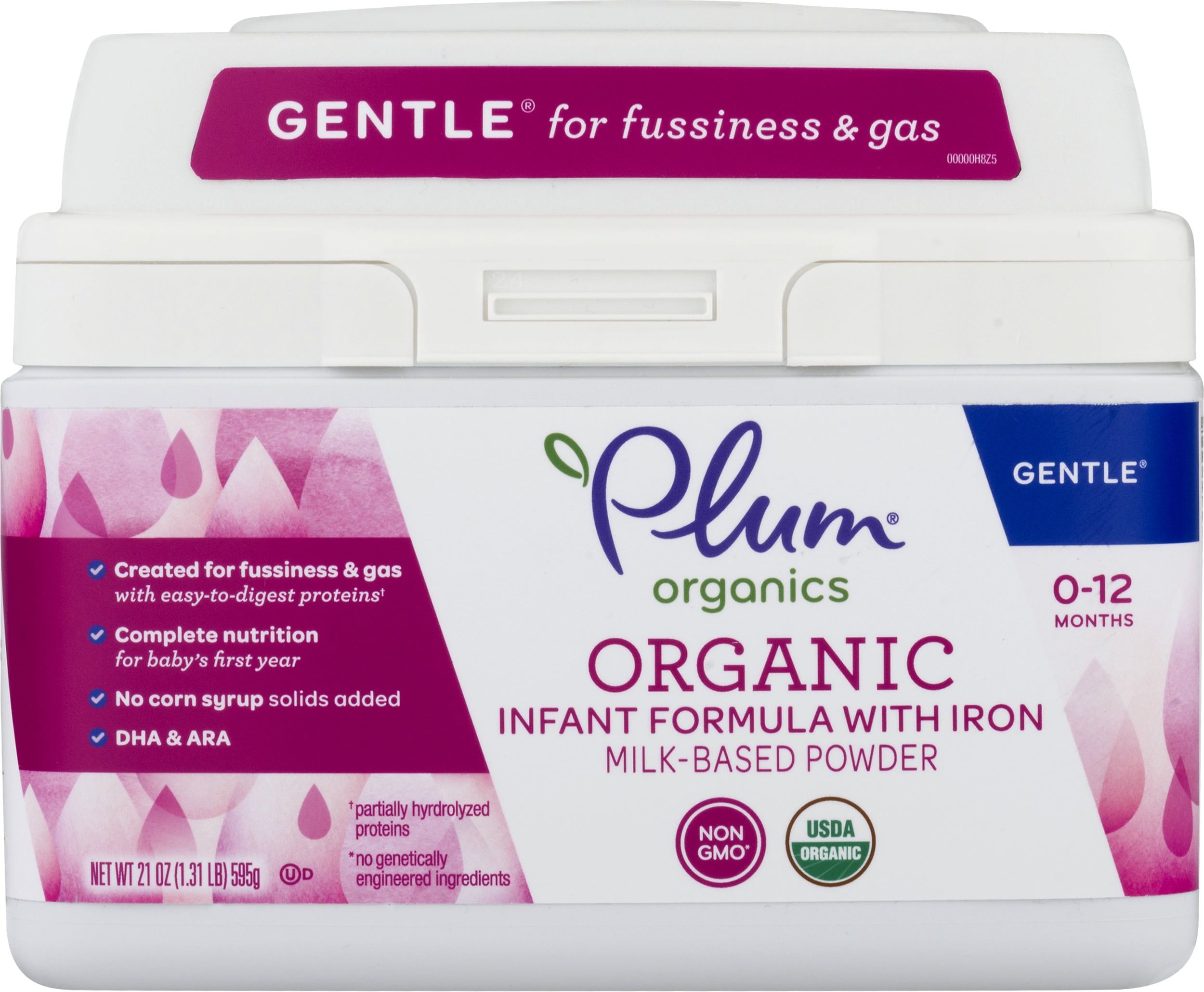 Plum Organics Gentle Infant Formula 