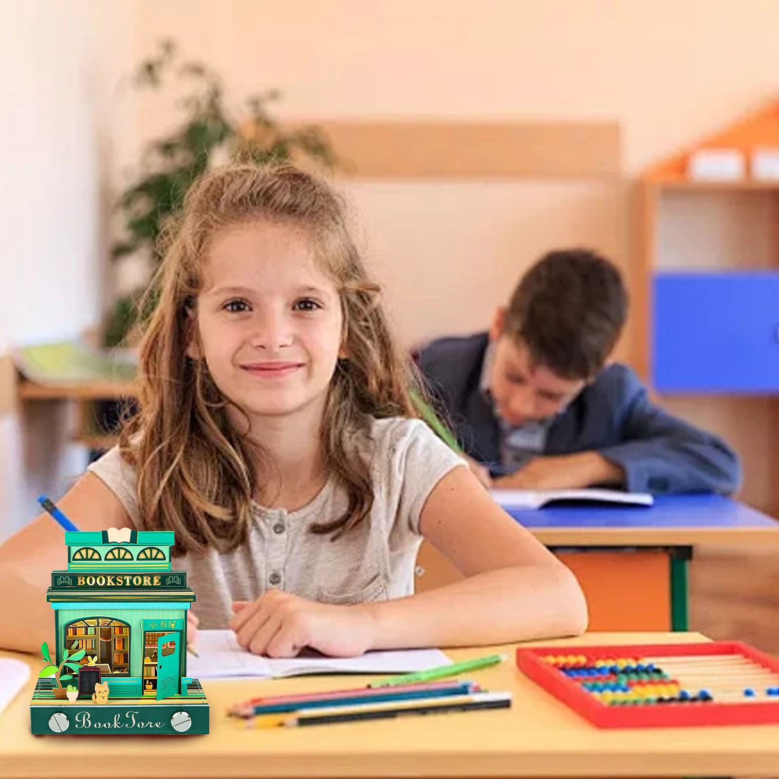3d Calendar 2026 | 3D Paper Carving Art Memo Pad Tear-away Calendar With Lights - Tabletop Ornament, Memo & Scratch Pads for Home Classroom School Hotel Dormitory Apartment