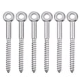 thumbnail image 1 of Phenofice 6Ud Tornillos De Ojo De Inoxidable Para Uso En Hogar Resistentes Y Antióxido, 1 of 6