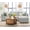 Gray, variant on Better Homes & Gardens 100'' Modular Sectional Sofa with Storage Ottoman, White Linen