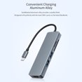 thumbnail image 3 of Concentrador multipuerto, concentrador tipo C, pantalla HD 4K, USB 3.0, 3 of 8