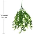 thumbnail image 6 of 4PCS Artificial Weeping Willow, Fake Hanging Vine Faux Ivy Plants Greenery Leaves Garland UV Resistant for Home Indoor Outdoor Garden Door Wall, 6 of 9