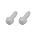 thumbnail image 4 of M2.5x10mm  Round Head Nylon Machine Screw Bolt Fastener White 100pcs, 4 of 5