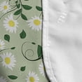 thumbnail image 4 of Floral Microwave Oven Cover, Burgeoning Daisies with Leaves on Swirling Branches, Water Resistant Organizer with Pockets for Kitchen, 36" x 12", Green Green, by Ambesonne, 4 of 4