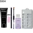 thumbnail image 1 of HEVIRGO 15ml Yinikiz Nail Gel Kit Quick Drying Nail Models Double Headed Pen Pure Color Manicure Extension Gel Kit for Professional, 1 of 10