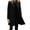 Black-1, variant on 2025 Women Casual Light Weight Fleece Lined Sweater Women Thin Jacket Slim Coat Womens Trench Coat Belt Long Sleeve Blazer office Oversize Wool Coat Women Business Coats Jacket