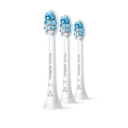 Philips Sonicare Optimal Gum Health replacement toothbrush heads, HX9033/65, BrushSync™ technology, White (Best Electric Toothbrush For Receding Gums 2019)