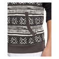 thumbnail image 3 of Sun Stone Mens Black Logo Graphic Long Sleeve Classic Fit Draw String Hoodie S, 3 of 3