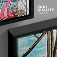 thumbnail image 4 of wall26 Framed Canvas Print Wall Art Set Stylish Fashion Audrey Hepburn Graffiti &amp; Street Art Comic Book Illustrations Modern Art Urban Portrait for Living Room, Bedroom, Office - 16"x24&quot, 4 of 5