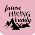 thumbnail image 4 of Inktastic Future Hiking Buddy Boys or Girls Baby Bib, 4 of 4