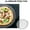 C, variant on Stainless Steel Perforated Baking Tray Round Shape Durable Oven for Pizza Cooking
