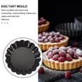 thumbnail image 4 of SHISUYAN 8pcs Mini Tart Pans with Removable Bottom Mousse Cakes Dessert Baking Molds, 4 of 8
