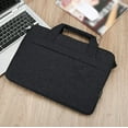 thumbnail image 2 of Blasgw Shoulder Strap Laptop Bag Men's And Women's Portable Shoulder Bag Inner Sleeve Bag 14.1 Inch Fashion Tablet Bag Black Black, 2 of 7