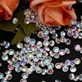thumbnail image 4 of Paquete de 1000 diamantes de imitación, adornos acrílicos, gemas dispersas de cristal, decoraciones de mesa, estuche cosmético, rellenos de Ropa, zapatos y accesorios Miscelánea blanco plateado 3MM Sonducket AP008773-05, 4 of 6