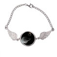 thumbnail image 1 of universo tierra nebulosas  Pulsera pulsera pulsera alas de ángel pulsera, 1 of 3