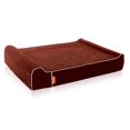 thumbnail image 1 of Laifug Extra Large Waterproof Orthopedic Memory Foam Dog Bed Mattress, Chocolate, 1 of 6