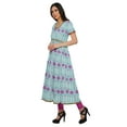 thumbnail image 2 of Moomaya Robe Longue Indienne Imprimée Kurti Robe Tunique en Coton pour Femmes, 2 of 6