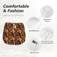 thumbnail image 4 of Balery Beautiful Ethnic African Women Pantalones cortos deportivos para mujer con forro y dos bolsillos, elásticos, para entrenamiento, gimnasio, yoga-Large, 4 of 7