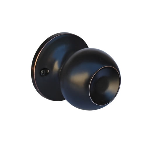 Constructor Chronos Decorative Dummy Door Knob Handle Oil Rubbed Bronze Finish
