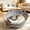 Gray, variant on 2026 New Instinct Basket For Cats, Stimulicat Handwoven Cat Basket Bed With Cushion and Hanging Ball Toy