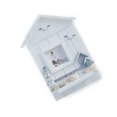 thumbnail image 3 of Soporte para llaves Caja de diseño de casa montada en la pared Colgante de pared Colgador de almacenamiento de llaves Estuche de madera, Faro Speravity HA8882-01B, 3 of 6