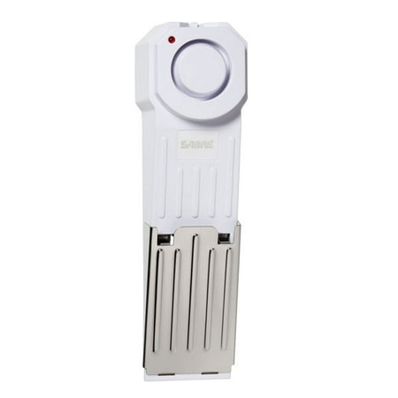 SABRE Wedge Door Stop Security Alarm with 120 dB Siren - Great for Home, Travel, Apartment or (Best Pool Door Alarm)
