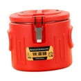 thumbnail image 3 of jifeng Stainless Steel Bucket Buckets Three Walled with Handle Portable Large Capacity 10L without Faucet, 3 of 9